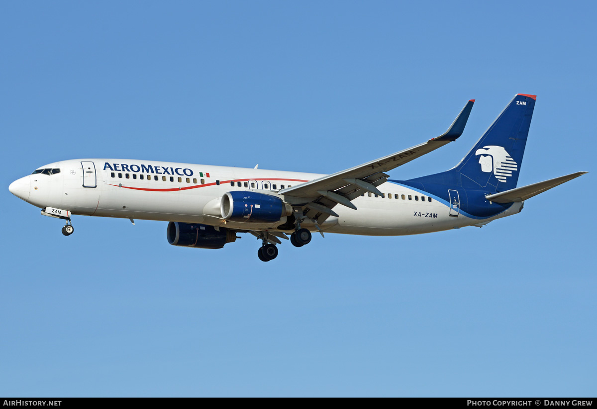 Aircraft Photo of XA-ZAM | Boeing 737-852 | AeroMéxico | AirHistory.net #203020