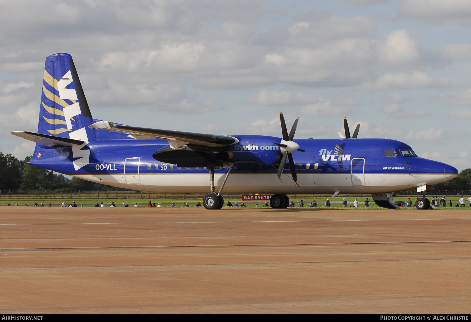 Aircraft Photo of OO-VLL | Fokker 50 | VLM Airlines | AirHistory.net #203032