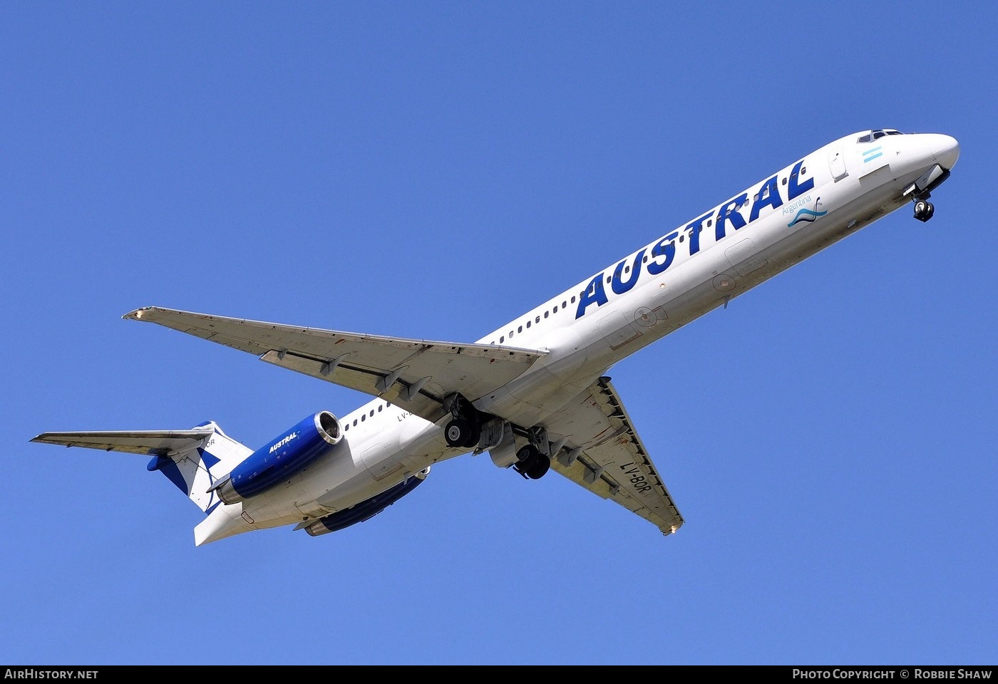 Aircraft Photo of LV-BOR | McDonnell Douglas MD-88 | Austral Líneas Aéreas | AirHistory.net #203041