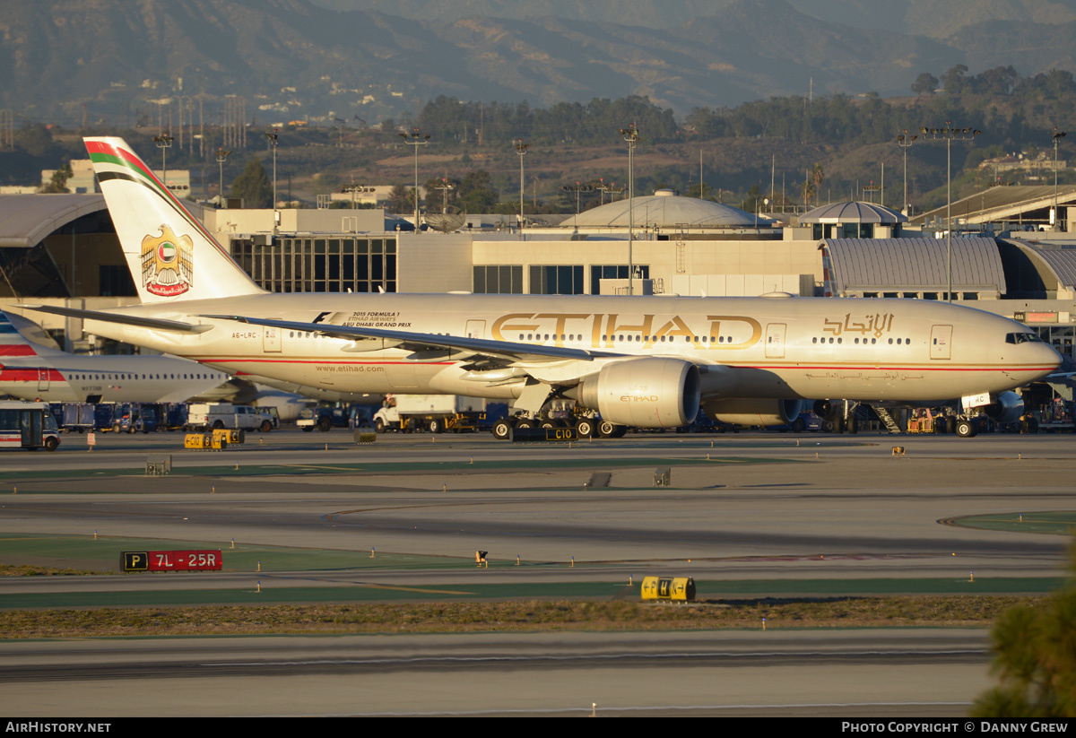 Aircraft Photo of A6-LRC | Boeing 777-237/LR | Etihad Airways | AirHistory.net #203044