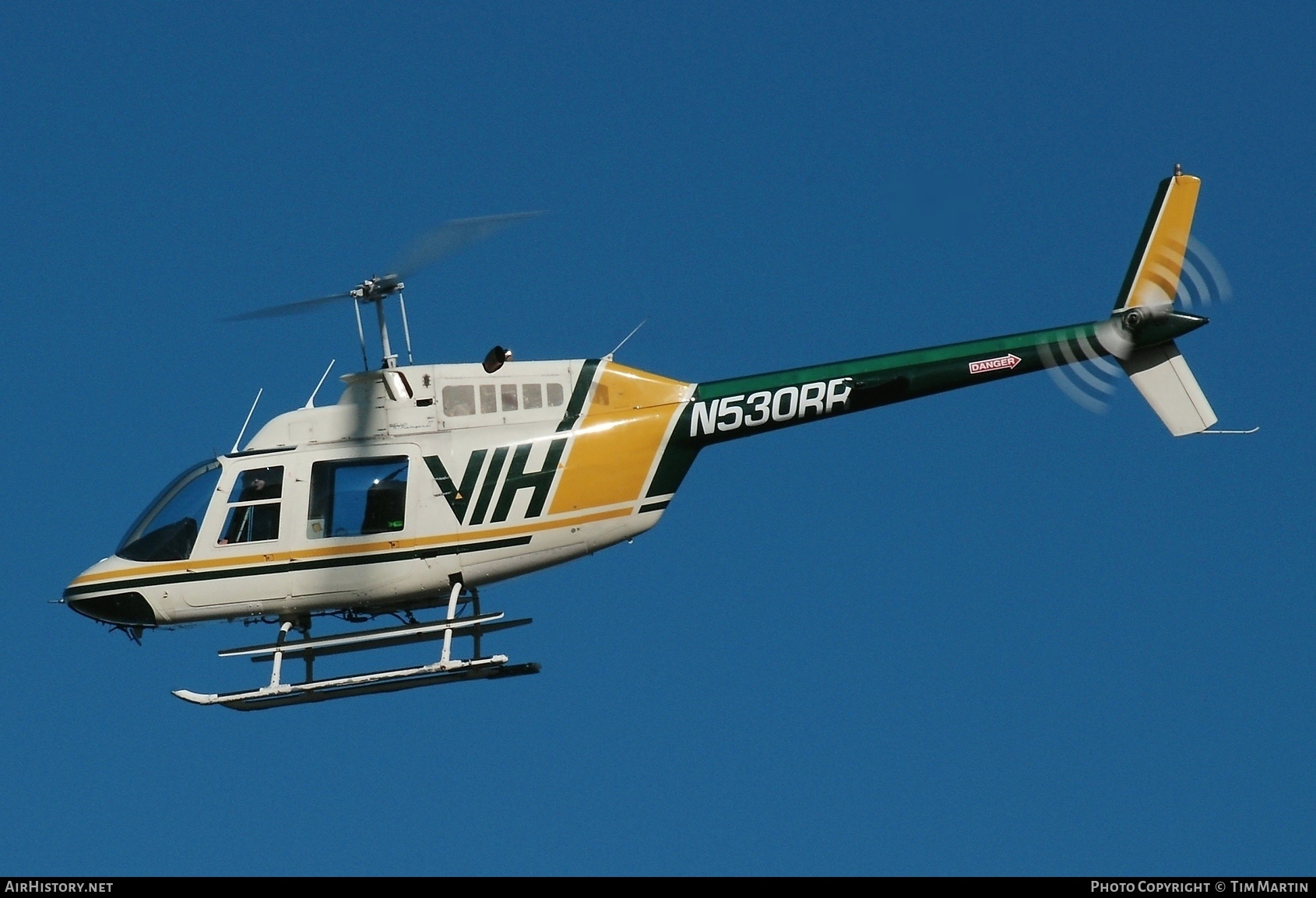 Aircraft Photo of N530RR | Bell 206B JetRanger II | VIH - Vancouver Island Helicopters | AirHistory.net #203052
