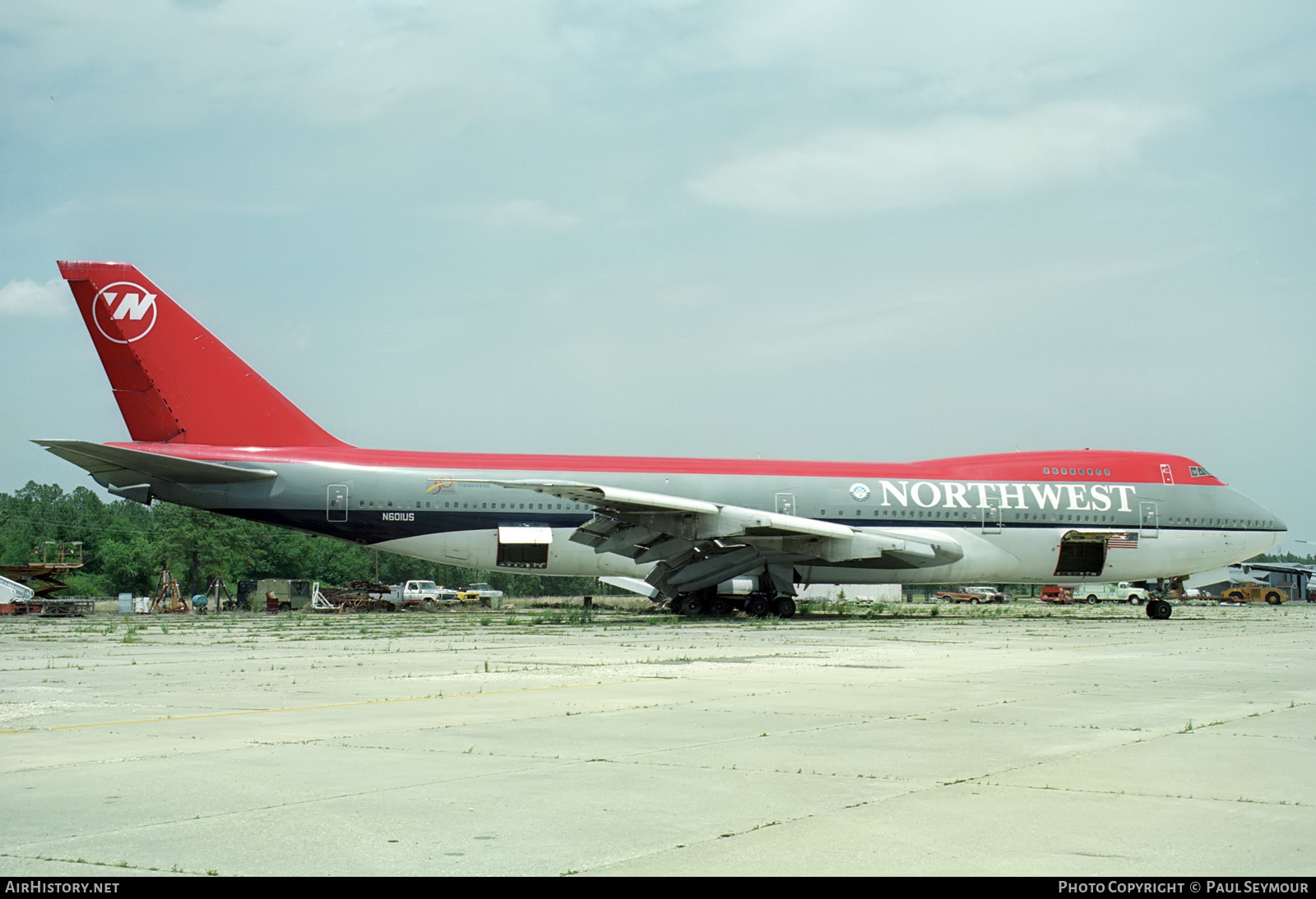 Aircraft Photo of N601US | Boeing 747-151 | Northwest Airlines | AirHistory.net #203056