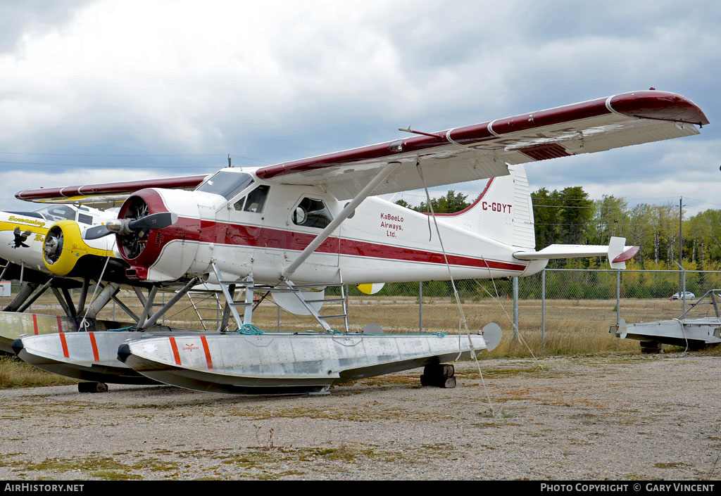Aircraft Photo of C-GDYT | De Havilland Canada DHC-2 Beaver Mk.1 | Kabeelo Airways | AirHistory.net #203063