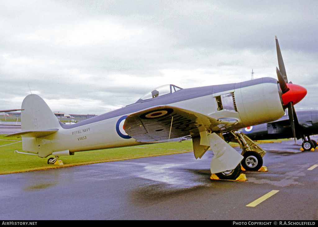 Aircraft Photo of VX653 | Hawker Sea Fury FB11 | UK - Navy | AirHistory.net #203074
