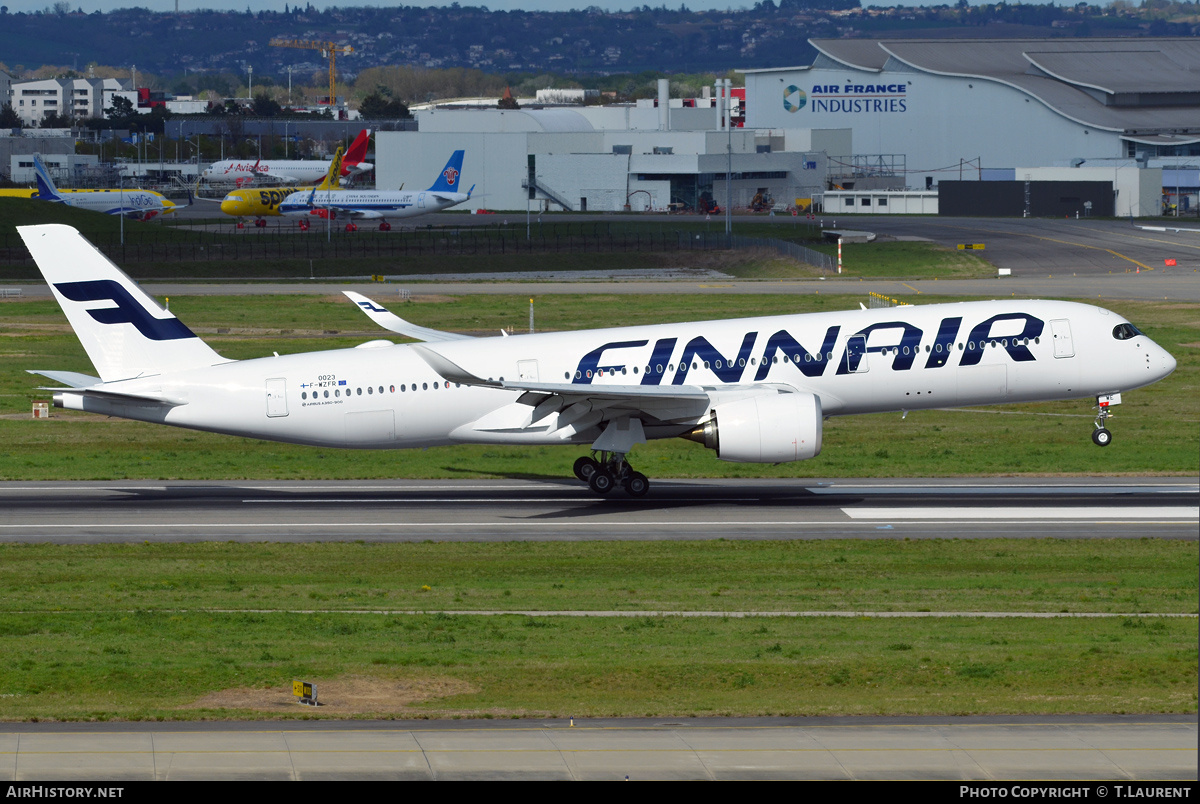 Aircraft Photo of F-WZFR | Airbus A350-941 | Finnair | AirHistory.net #203080