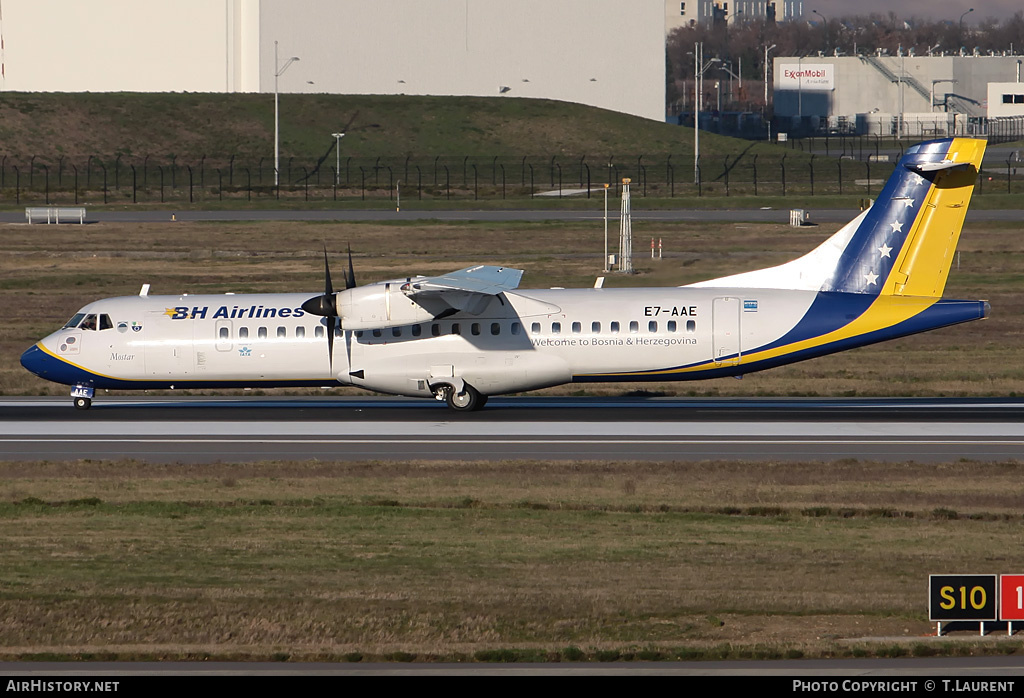 Aircraft Photo of E7-AAE | ATR ATR-72-212 | B & H Airlines | AirHistory.net #203082
