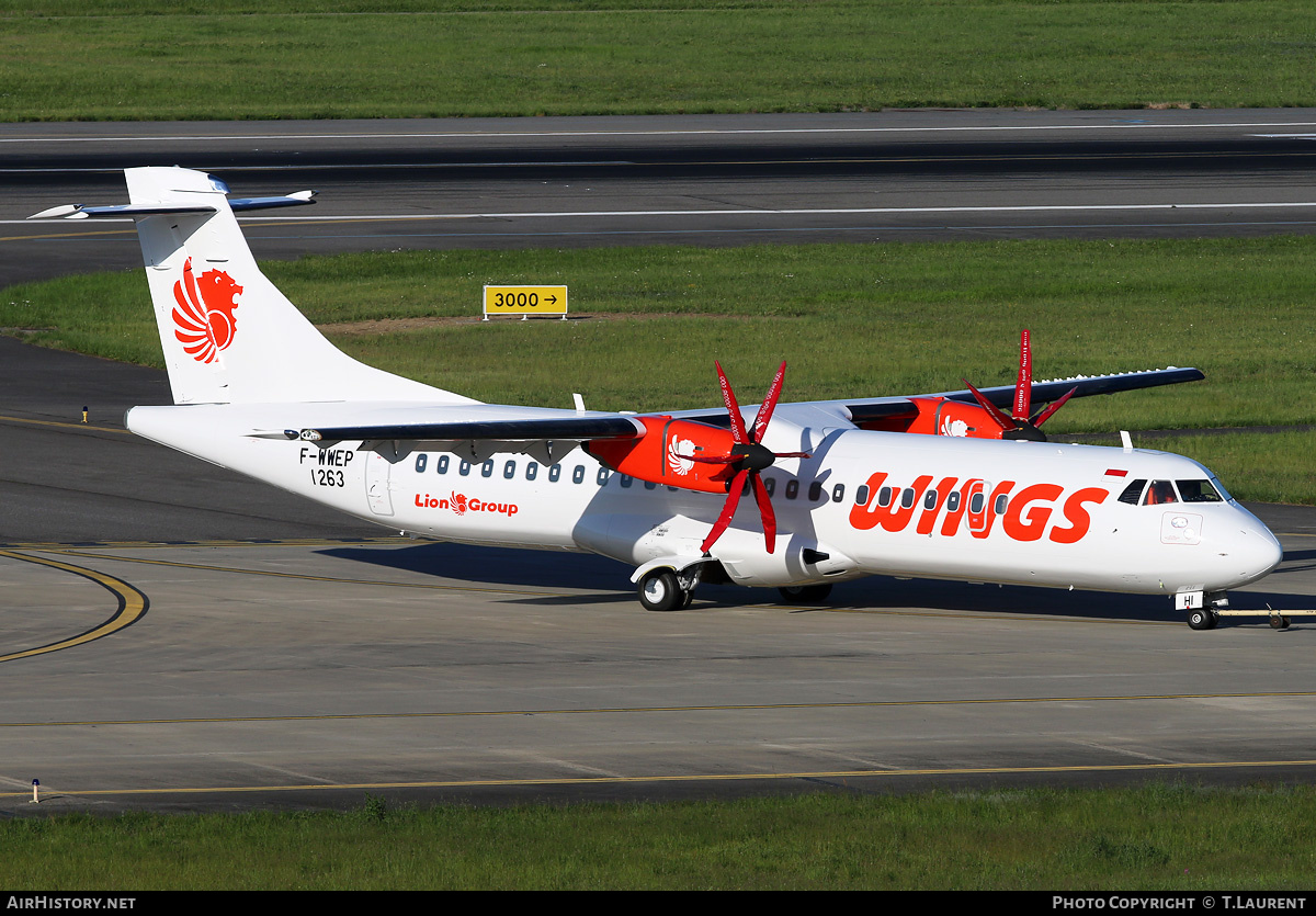 Aircraft Photo of F-WWEP | ATR ATR-72-600 (ATR-72-212A) | Wings Air | AirHistory.net #203084