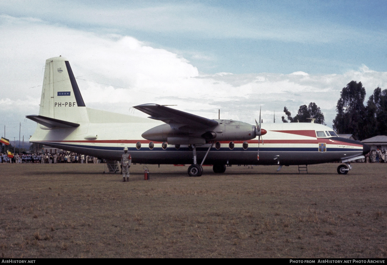 Aircraft Photo of PH-PBF | Fokker F27-100 Friendship | Netherlands Government | AirHistory.net #203088