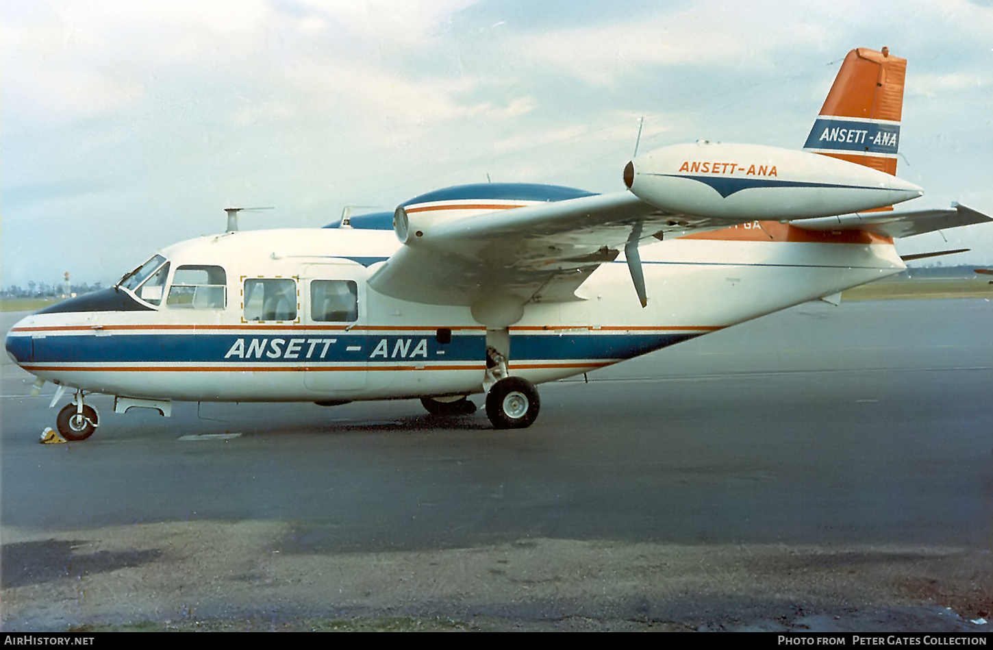 Aircraft Photo of VH-PGA | Piaggio P-166 | Ansett - ANA | AirHistory.net #203090