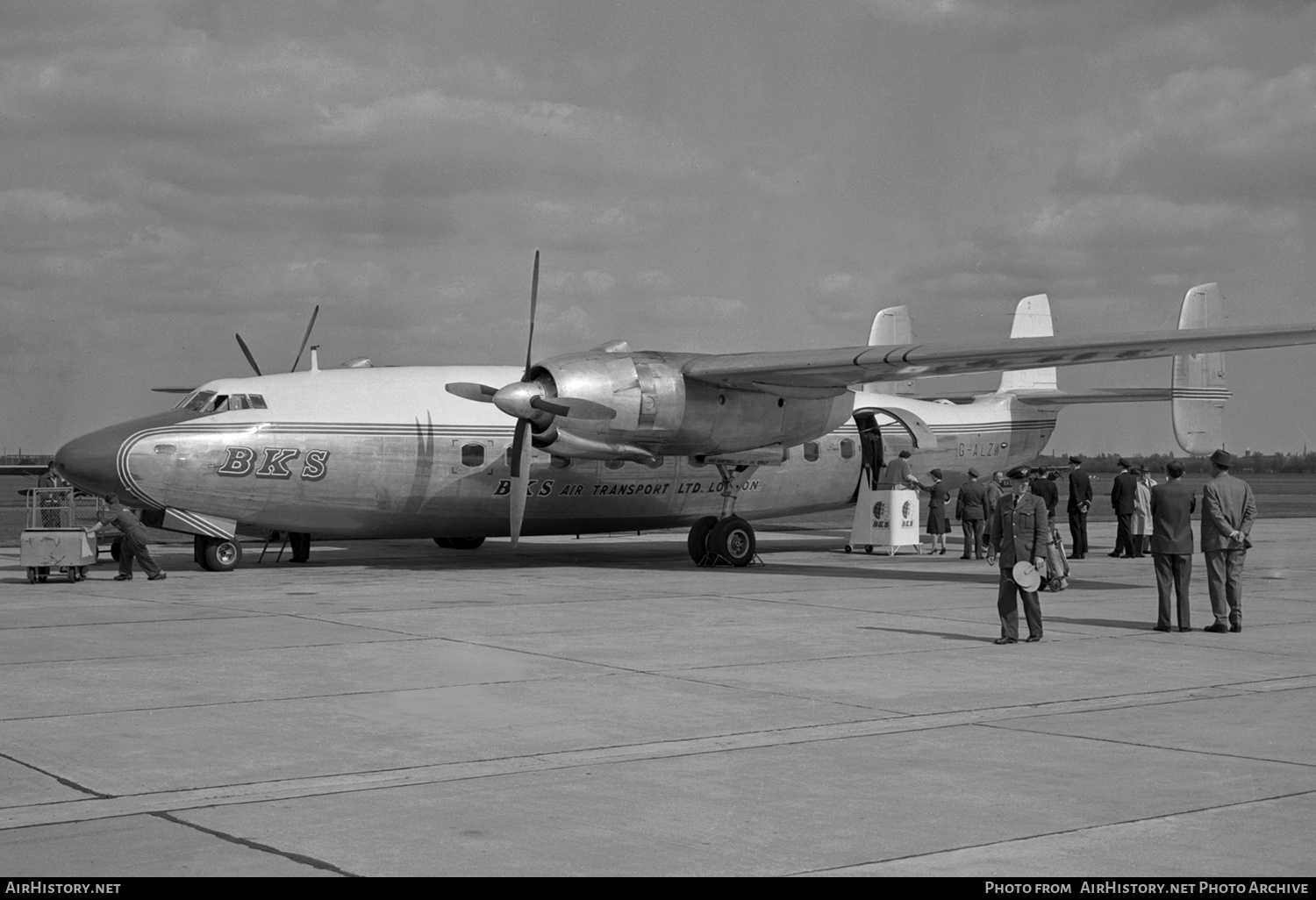 Aircraft Photo of G-ALZW | Airspeed AS-57 Ambassador 2 | BKS Air Transport | AirHistory.net #203092