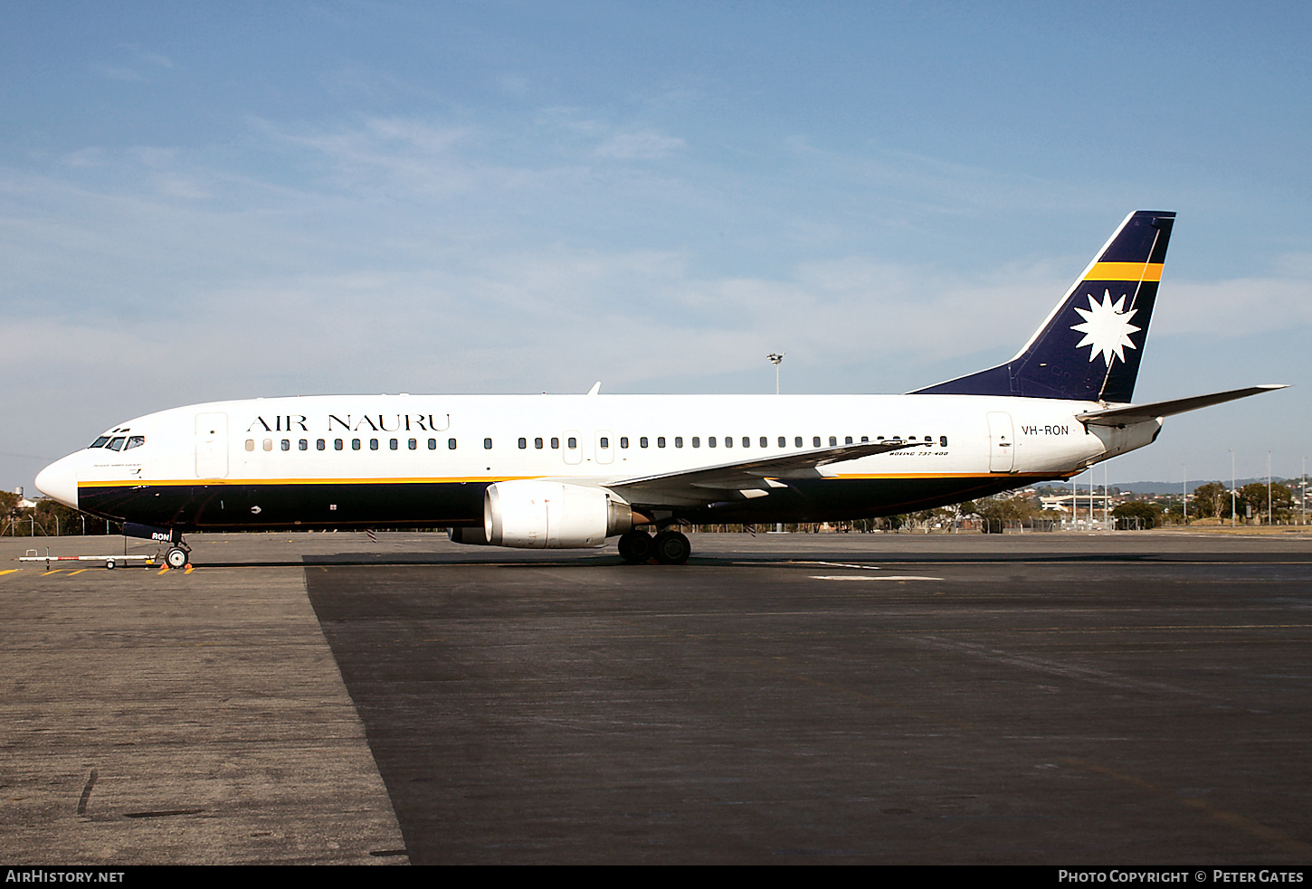 Aircraft Photo of VH-RON | Boeing 737-4L7 | Air Nauru | AirHistory.net #203094