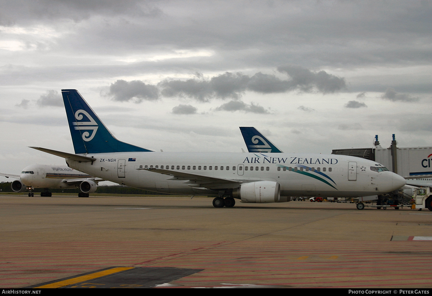 Aircraft Photo of ZK-NGH | Boeing 737-319 | Air New Zealand | AirHistory.net #203095