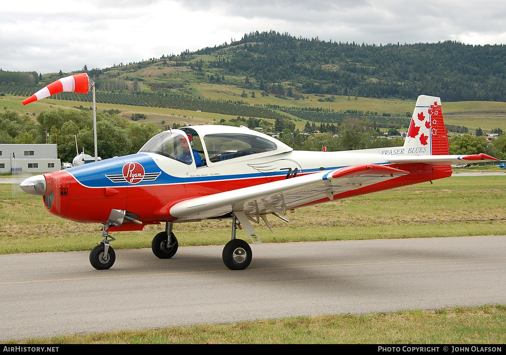 Aircraft Photo of C-GTZV | Ryan Navion | Fraser Blues Formation Team | AirHistory.net #203104