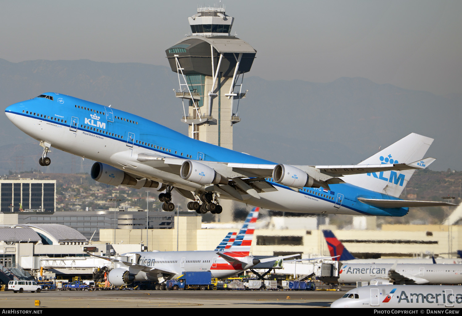 Aircraft Photo of PH-BFG | Boeing 747-406 | KLM - Royal Dutch Airlines | AirHistory.net #203115
