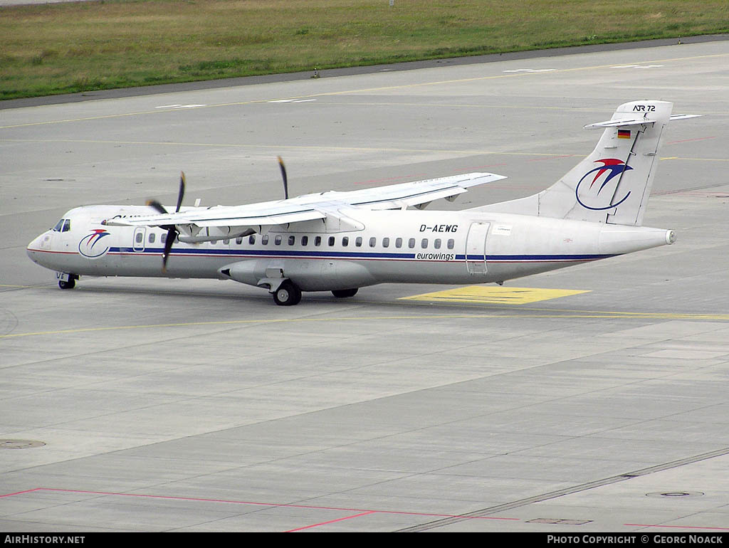 Aircraft Photo of D-AEWG | ATR ATR-72-212 | Eurowings | AirHistory.net #203117