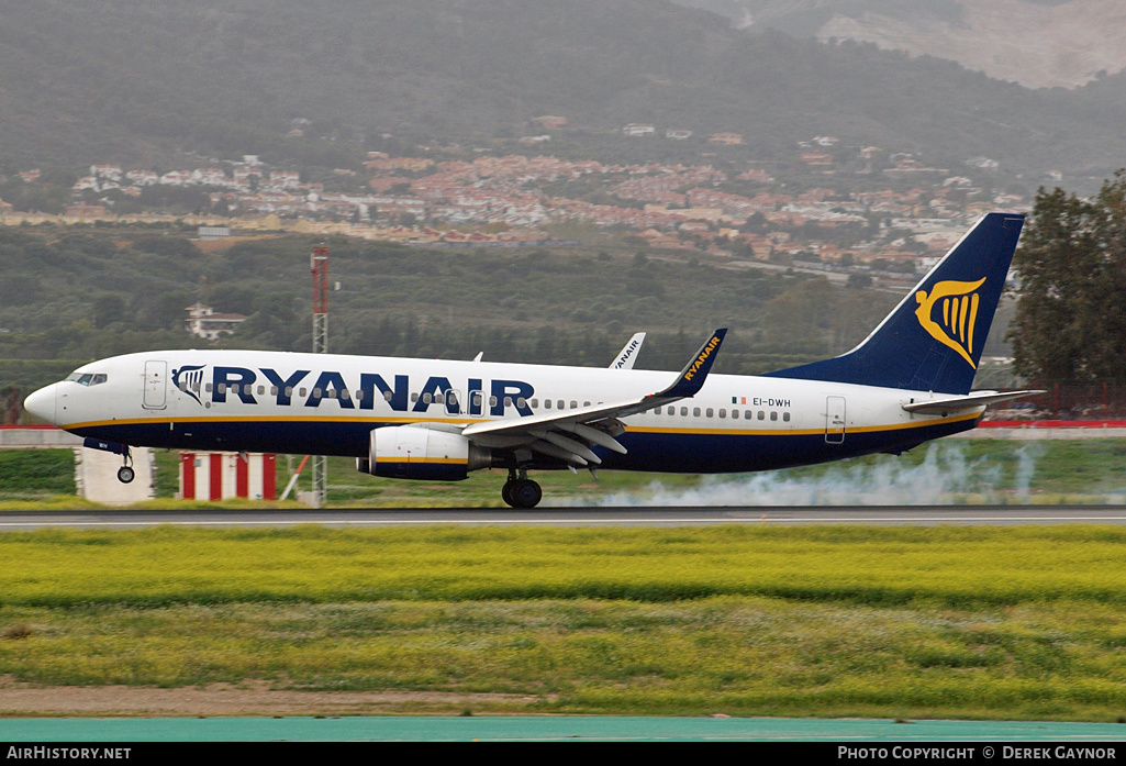 Aircraft Photo of EI-DWH | Boeing 737-8AS | Ryanair | AirHistory.net #203123