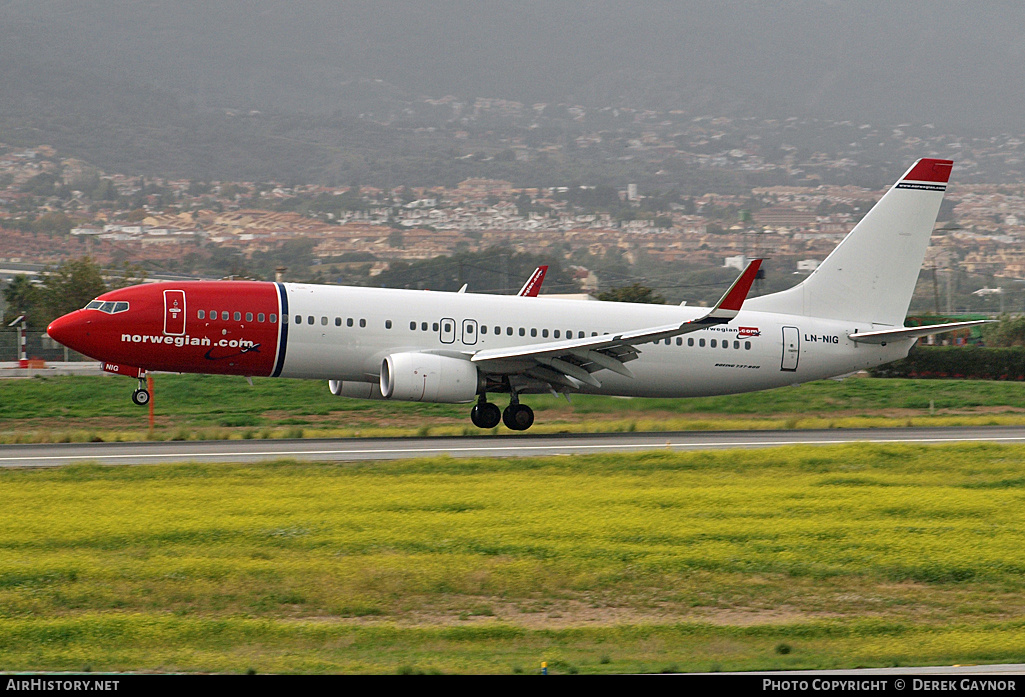 Aircraft Photo of LN-NIG | Boeing 737-8JP | Norwegian | AirHistory.net #203124
