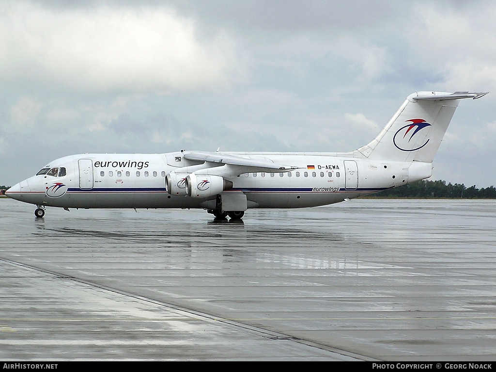 Aircraft Photo of D-AEWA | British Aerospace BAe-146-300 | Eurowings | AirHistory.net #203126