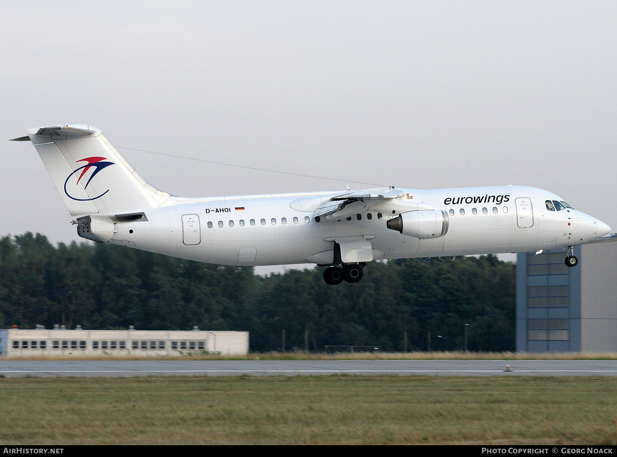 Aircraft Photo of D-AHOI | British Aerospace BAe-146-300 | Eurowings | AirHistory.net #203131