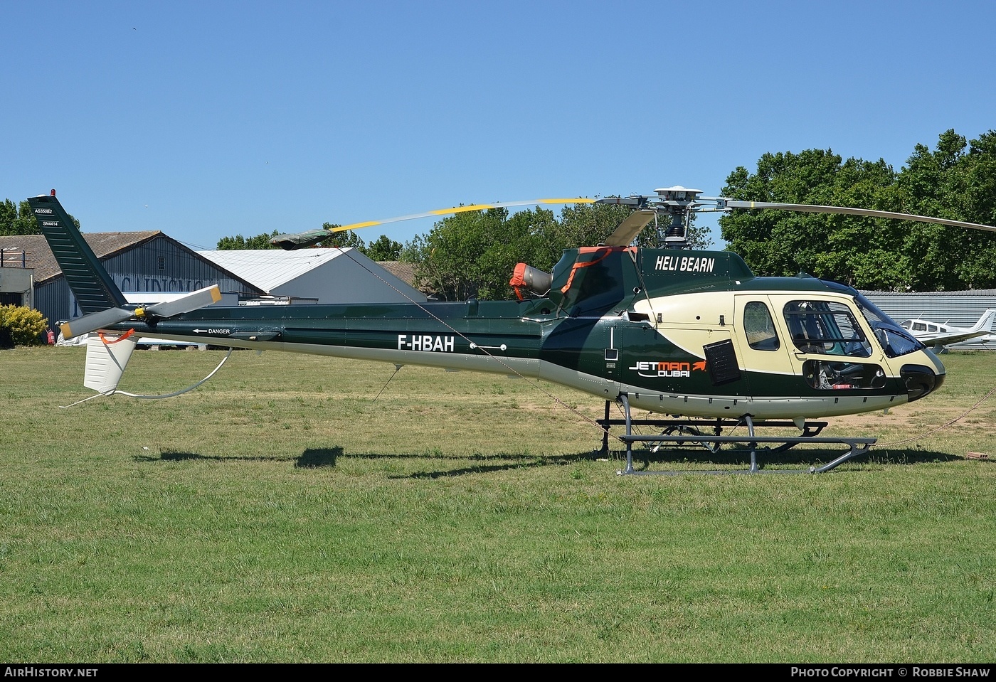 Aircraft Photo of F-HBAH | Eurocopter AS-350B-2 Ecureuil | Heli Bearn | AirHistory.net #203132