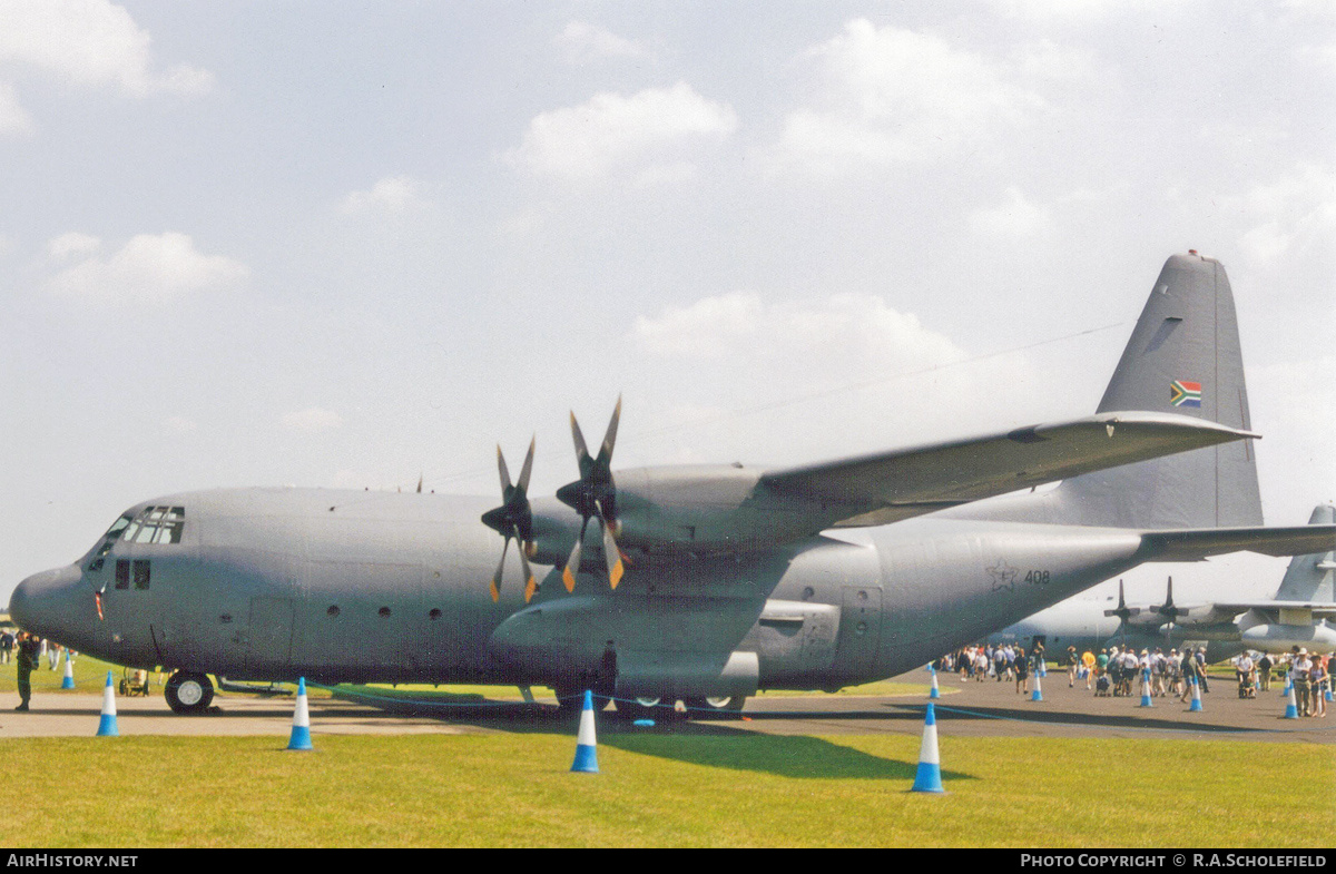 Aircraft Photo of 408 | Lockheed C-130BZ Hercules (L-282) | South Africa - Air Force | AirHistory.net #203135