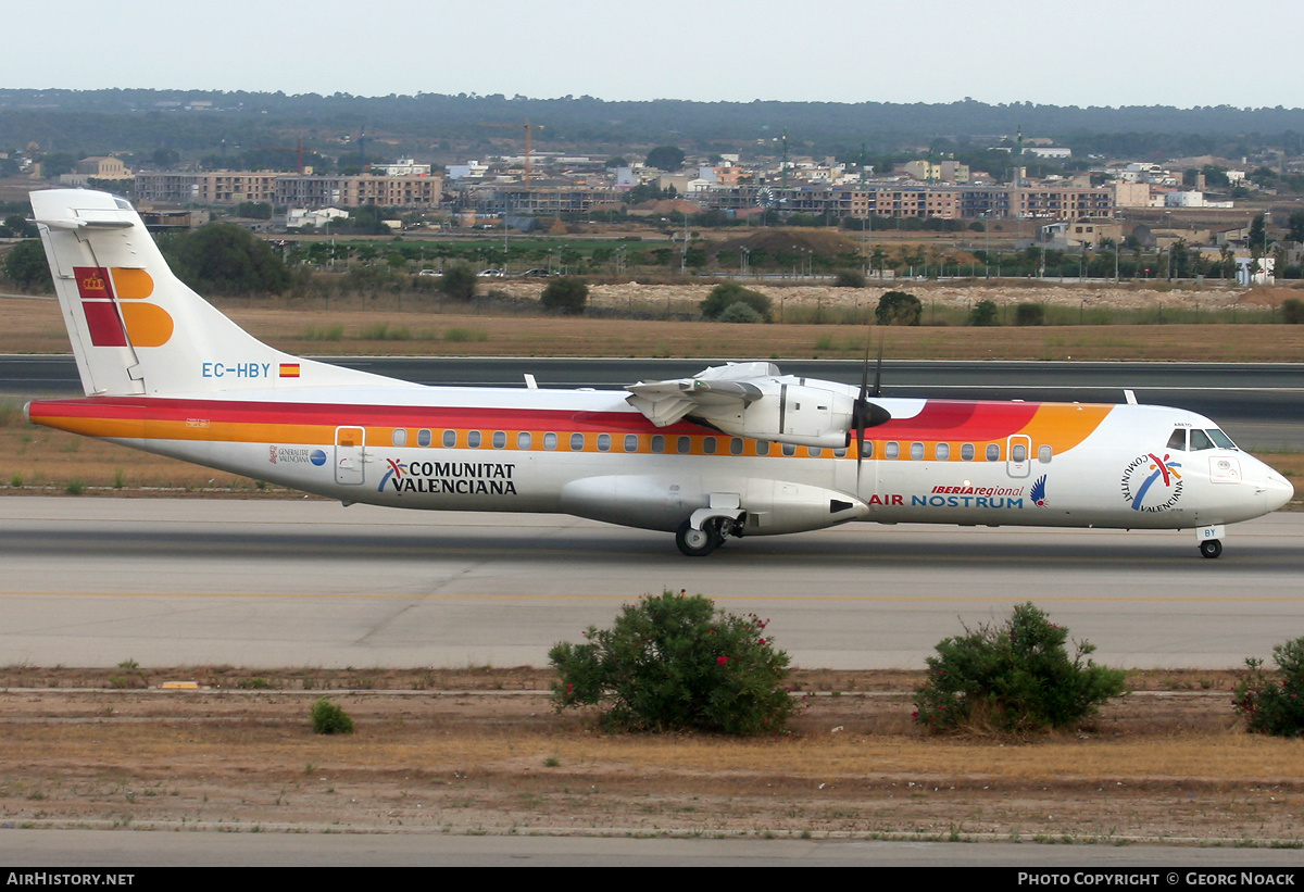 Aircraft Photo of EC-HBY | ATR ATR-72-500 (ATR-72-212A) | Iberia Regional | AirHistory.net #203149