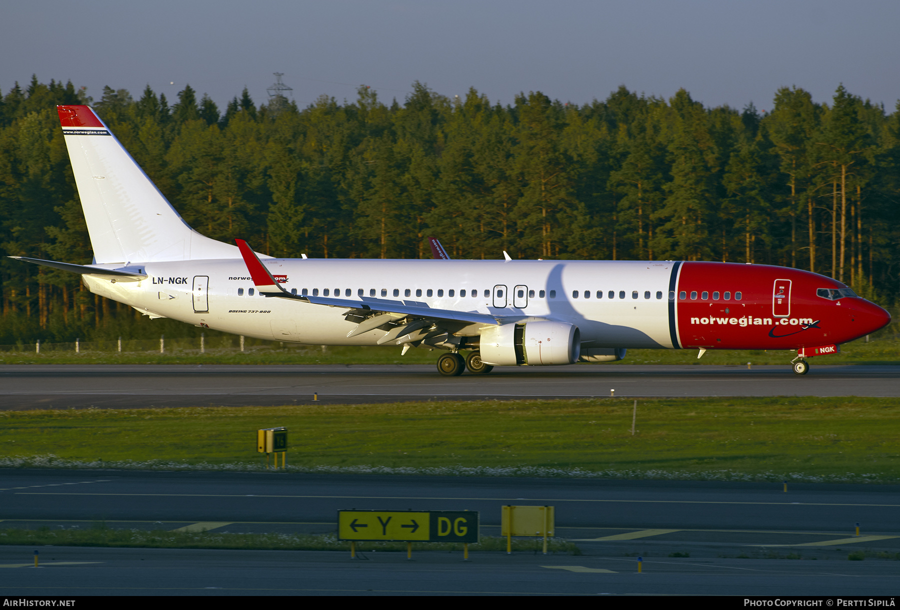 Aircraft Photo of LN-NGK | Boeing 737-8JP | Norwegian | AirHistory.net #203153