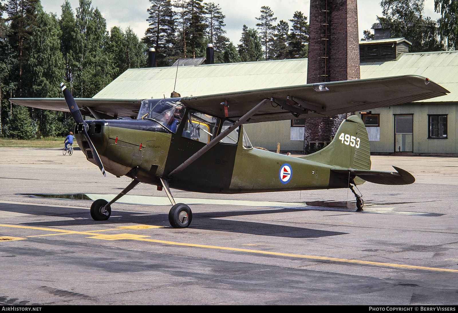 Aircraft Photo of 4953 | Cessna O-1E Bird Dog (305C/L-19E) | Norway - Air Force | AirHistory.net #203171