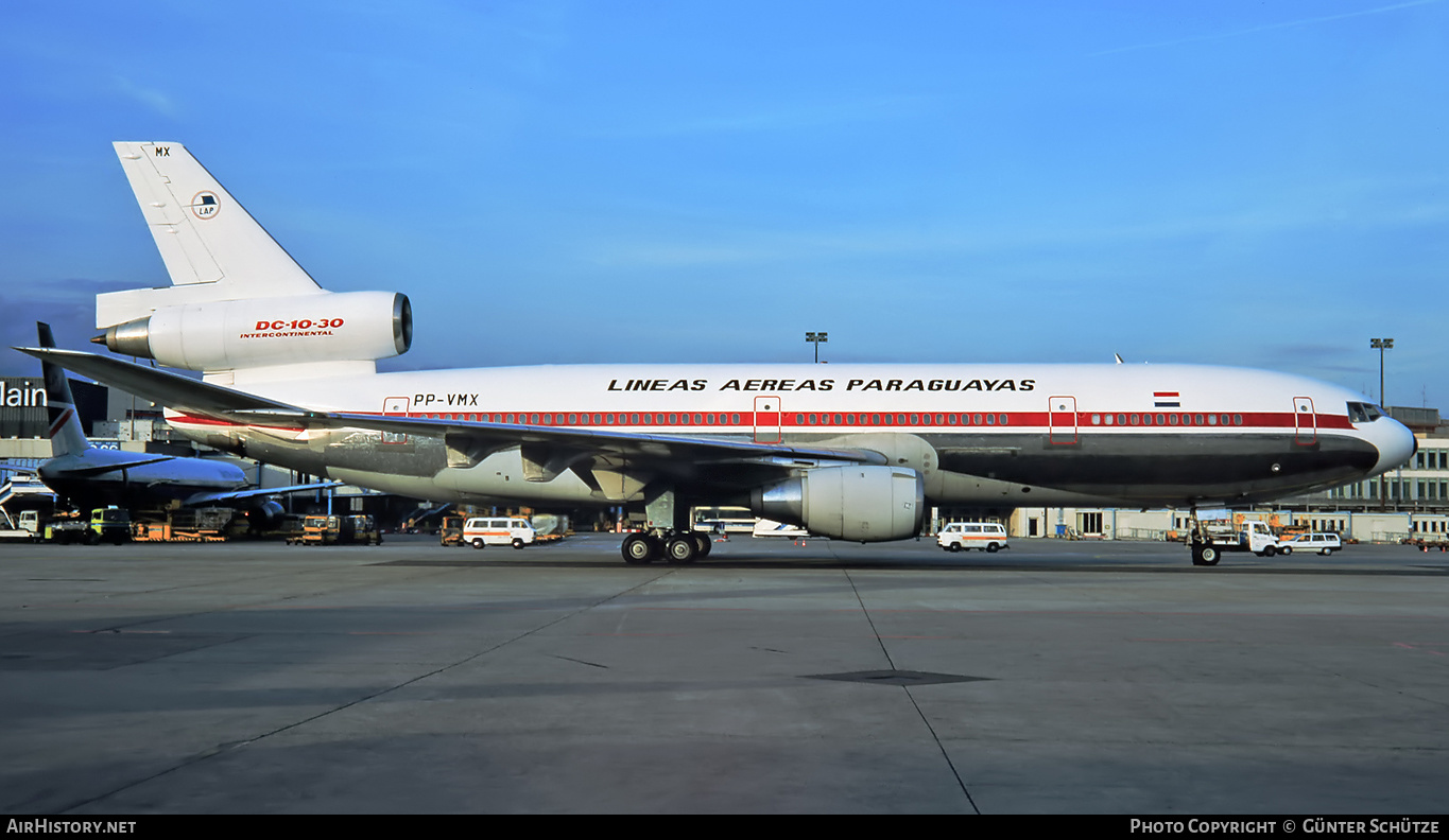 Aircraft Photo of PP-VMX | McDonnell Douglas DC-10-30 | Líneas Aéreas Paraguayas - LAP | AirHistory.net #203177