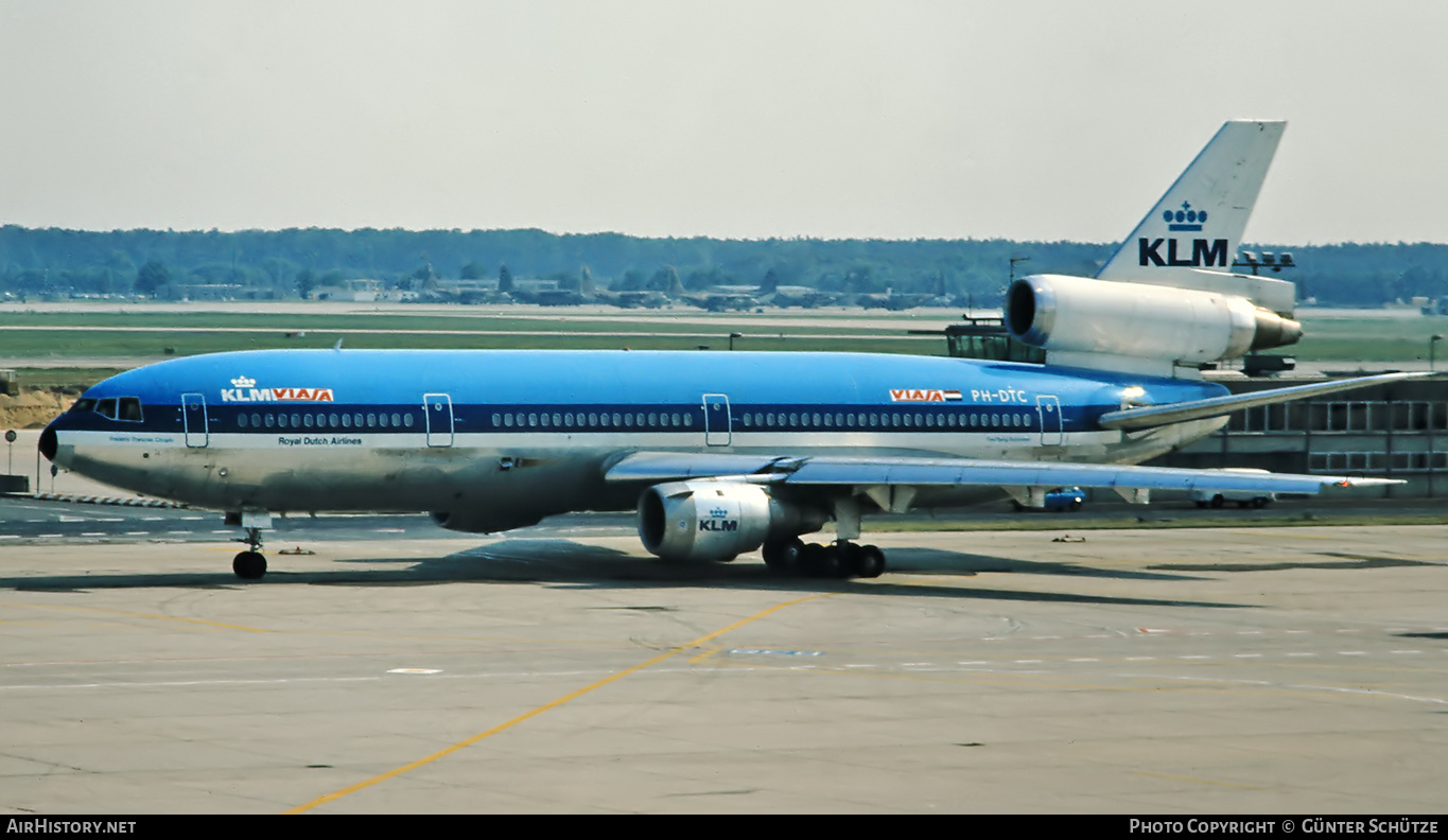 Aircraft Photo of PH-DTC | McDonnell Douglas DC-10-30 | KLM - Royal Dutch Airlines | AirHistory.net #203179