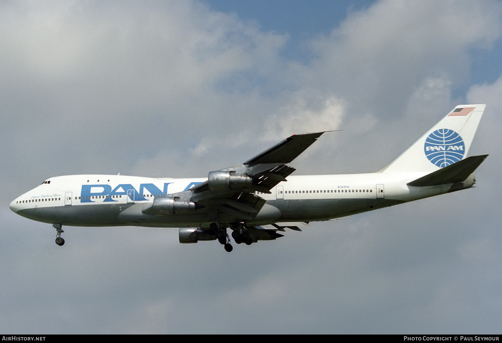 Aircraft Photo of N749PA | Boeing 747-121 | Pan American World Airways - Pan Am | AirHistory.net #203182