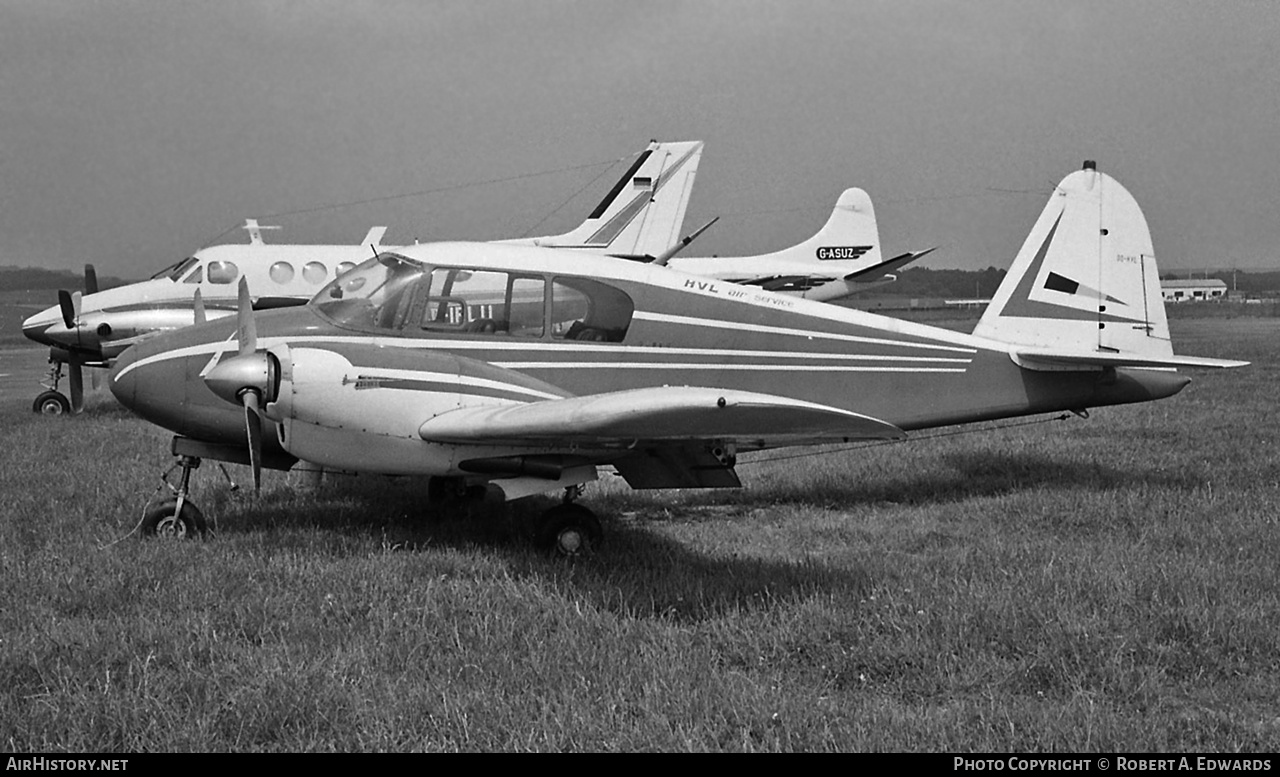 Aircraft Photo of OO-HVL | Piper PA-23-160 Apache | AirHistory.net #203192