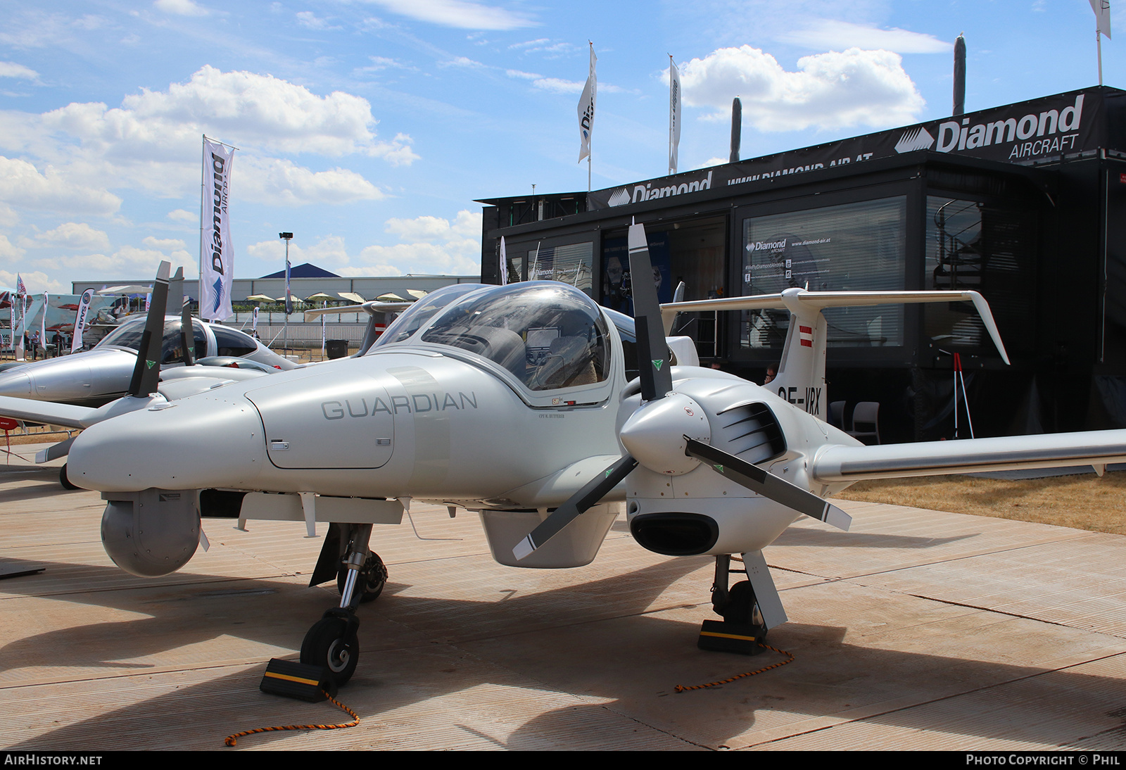 Aircraft Photo of OE-VRX | Diamond DA42 MPP Guardian | AirHistory.net #203193