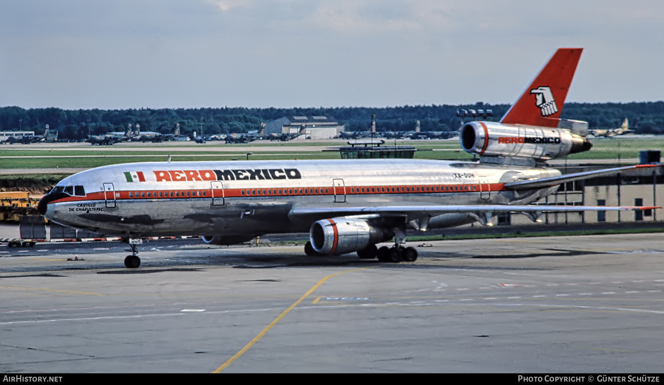 Aircraft Photo of XA-DUH | McDonnell Douglas DC-10-30 | AeroMéxico | AirHistory.net #203198