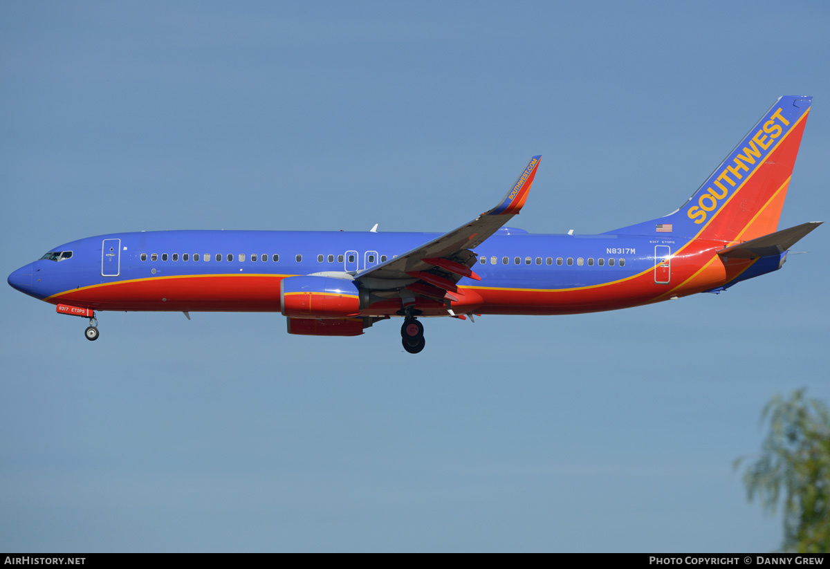 Aircraft Photo of N8317M | Boeing 737-8H4 | Southwest Airlines | AirHistory.net #203202