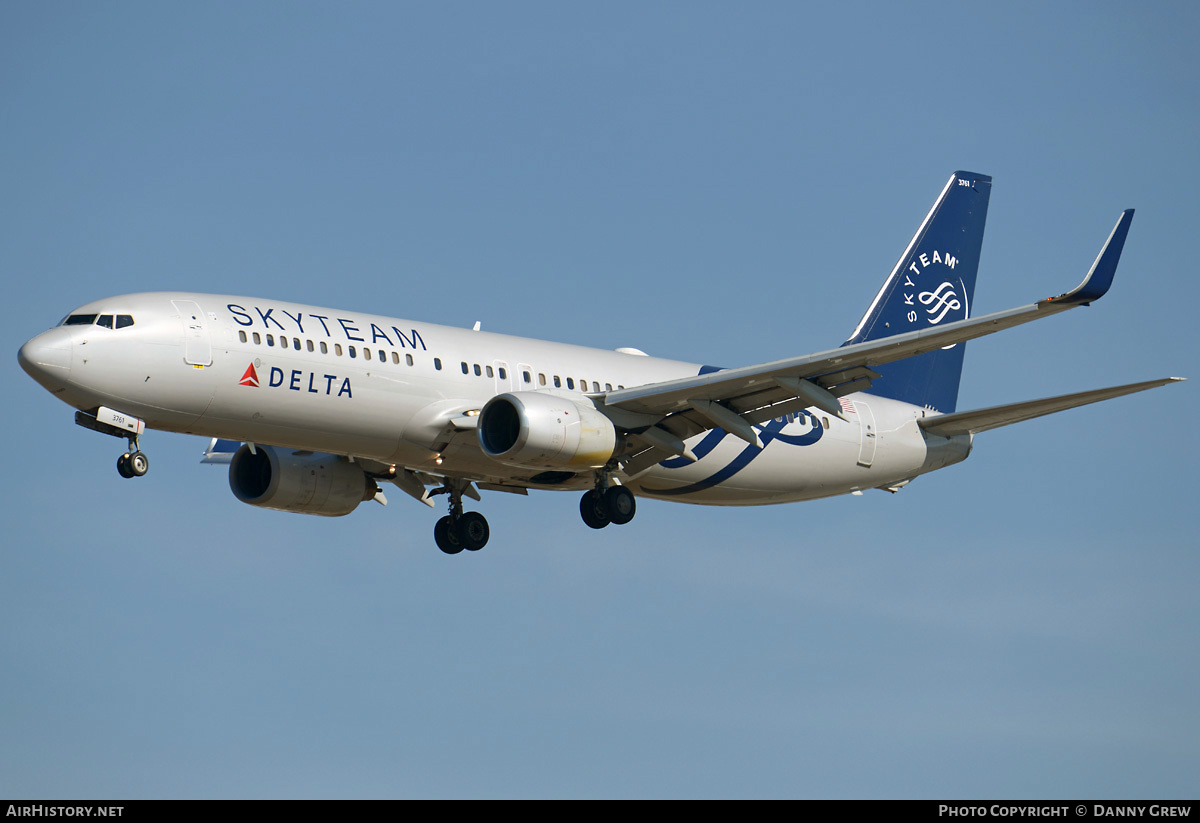 Aircraft Photo of N3761R | Boeing 737-832 | Delta Air Lines | AirHistory.net #203203