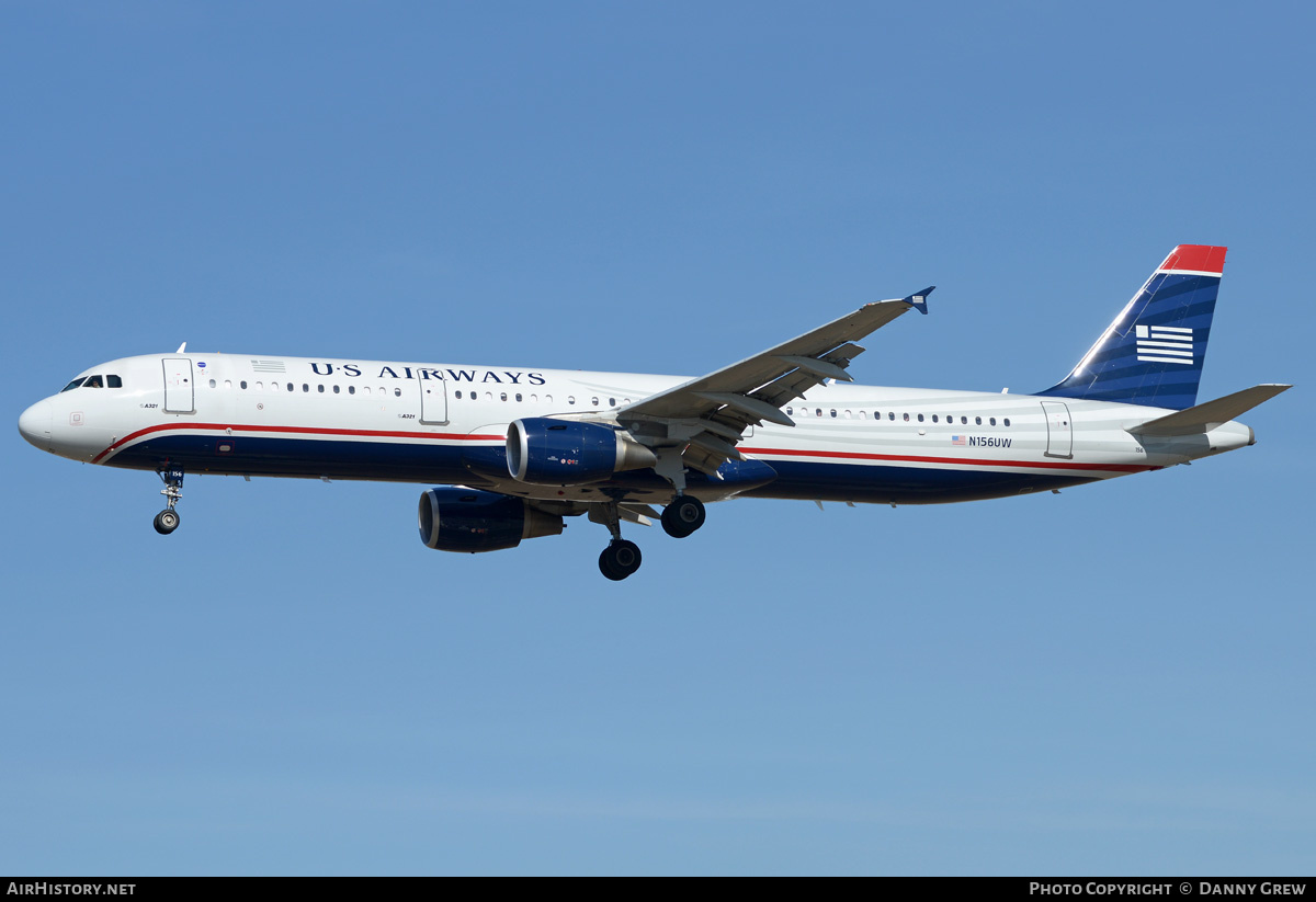 Aircraft Photo of N156UW | Airbus A321-211 | US Airways | AirHistory.net #203209