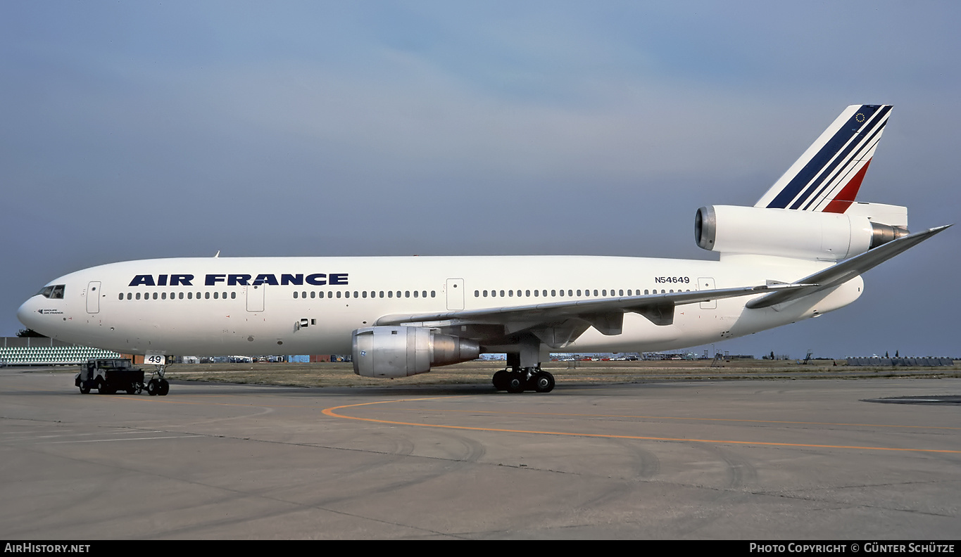 Aircraft Photo of N54649 | McDonnell Douglas DC-10-30 | Air France | AirHistory.net #203219