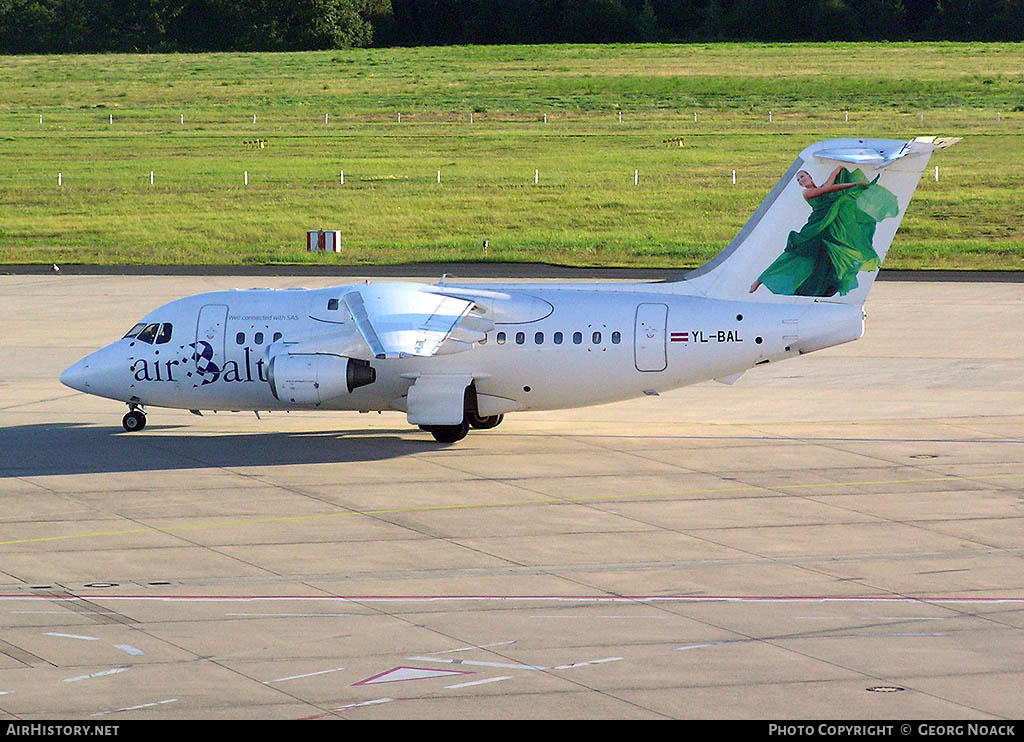 Aircraft Photo of YL-BAL | British Aerospace Avro 146-RJ70 | AirBaltic | AirHistory.net #203224