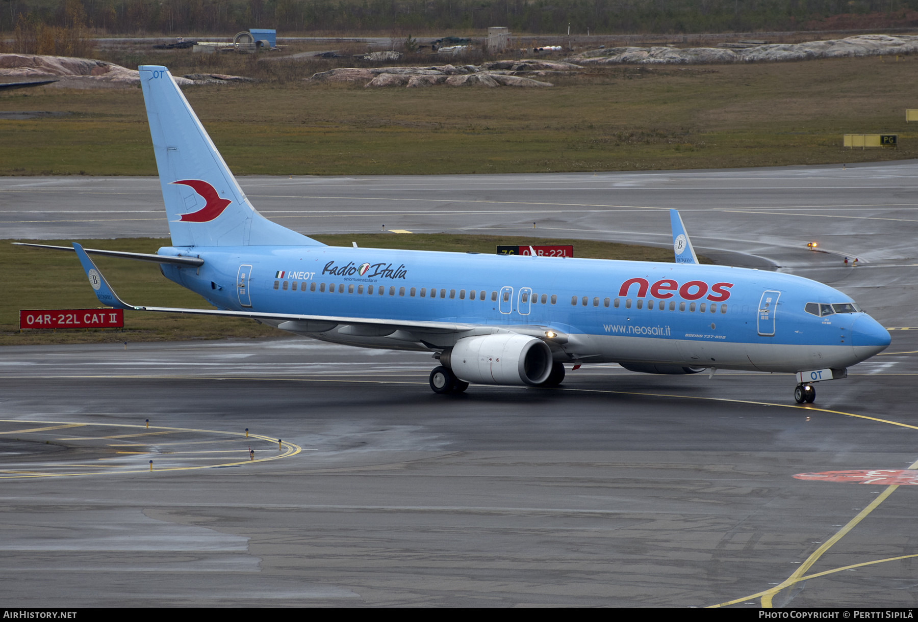 Aircraft Photo of I-NEOT | Boeing 737-86N | Neos | AirHistory.net #203231