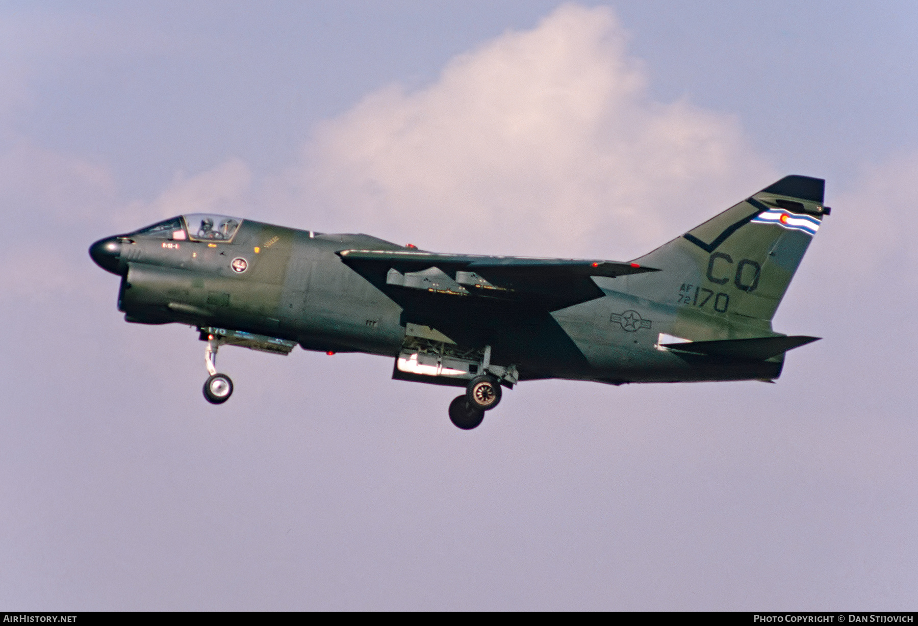 Aircraft Photo of 72-0170 / AF72-170 | LTV A-7D Corsair II | USA - Air Force | AirHistory.net #203238