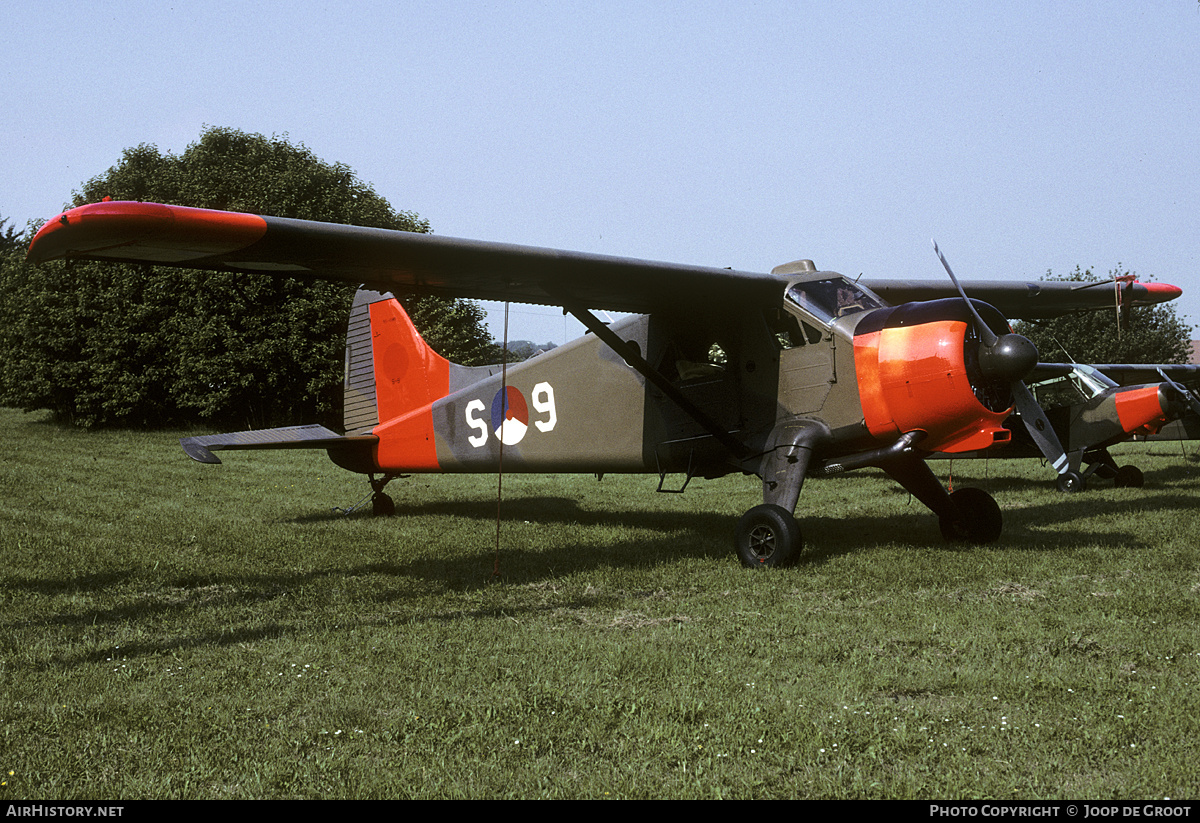 Aircraft Photo of PH-DHC / S-9 | De Havilland Canada DHC-2 Beaver Mk.1 | Netherlands - Air Force | AirHistory.net #203239