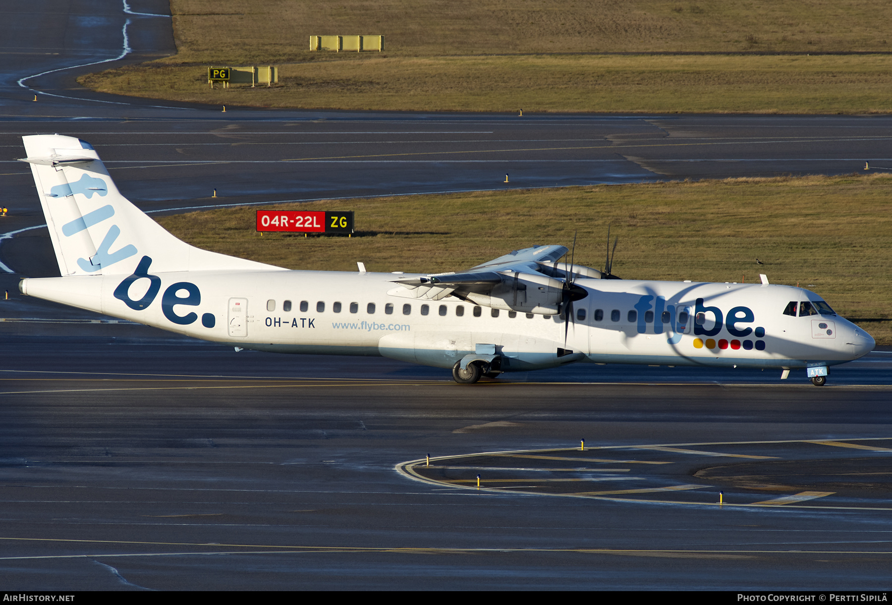 Aircraft Photo of OH-ATK | ATR ATR-72-500 (ATR-72-212A) | Flybe | AirHistory.net #203240