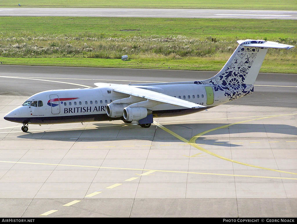 Aircraft Photo of G-BXAR | British Aerospace Avro 146-RJ100 | British Airways | AirHistory.net #203244