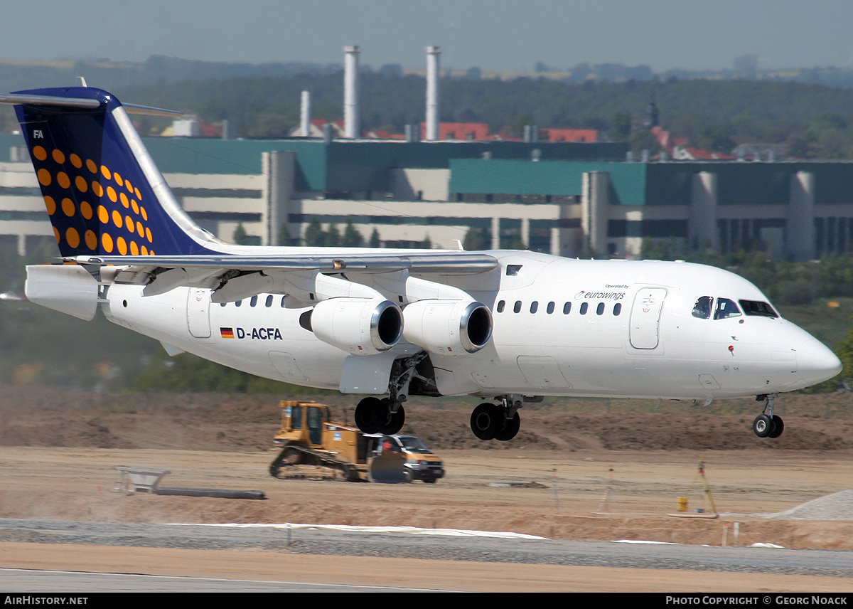 Aircraft Photo of D-ACFA | British Aerospace BAe-146-200 | Eurowings | AirHistory.net #203251