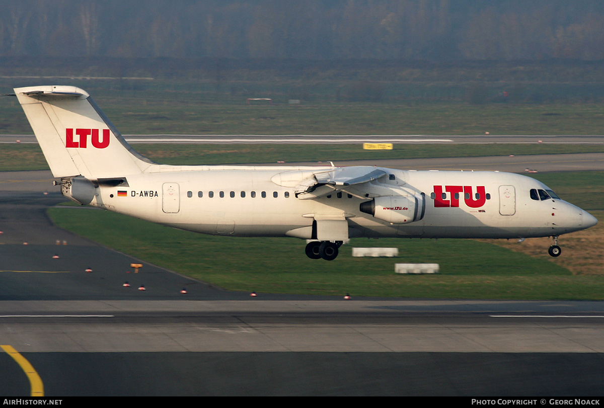 Aircraft Photo of D-AWBA | British Aerospace BAe-146-300 | LTU - Lufttransport-Unternehmen | AirHistory.net #203256