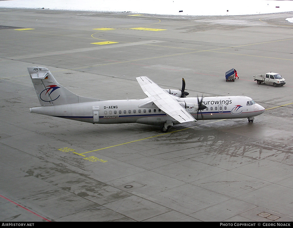 Aircraft Photo of D-AEWG | ATR ATR-72-212 | Eurowings | AirHistory.net #203284