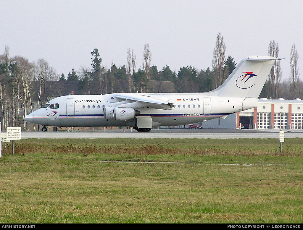 Aircraft Photo of D-AEWE | British Aerospace BAe-146-200A | Eurowings | AirHistory.net #203304