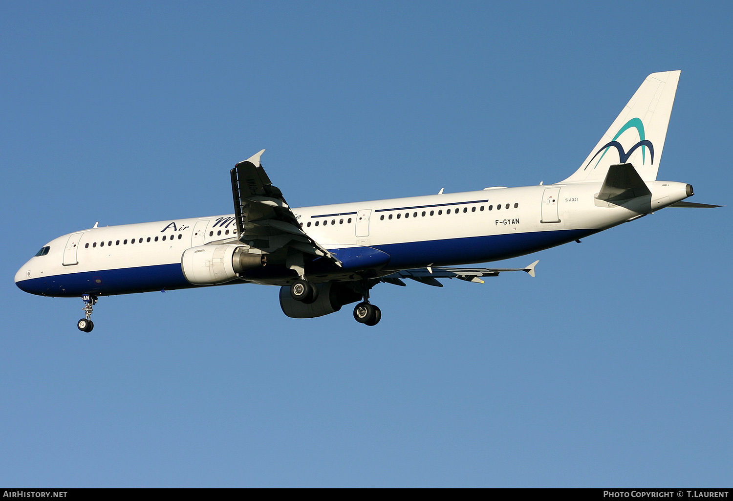 Aircraft Photo of F-GYAN | Airbus A321-111 | Air Méditerranée | AirHistory.net #203322