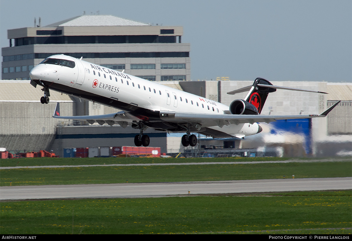 Aircraft Photo of C-GJAZ | Bombardier CRJ-900LR (CL-600-2D24) | Air Canada Express | AirHistory.net #203334